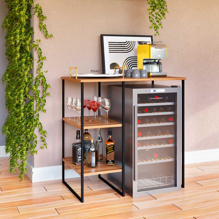 Bancada Industrial com Bancos